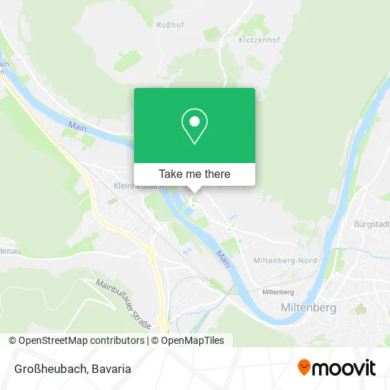 Карта Großheubach