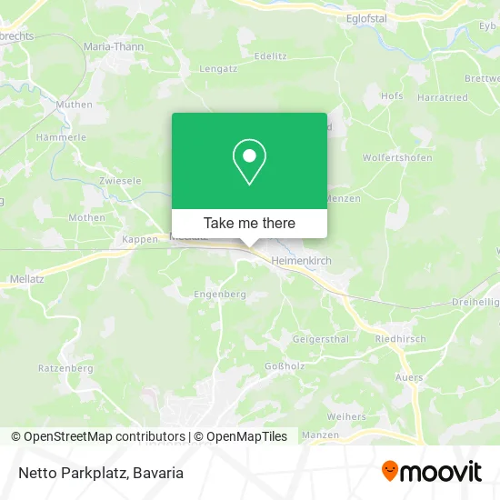 Карта Netto Parkplatz