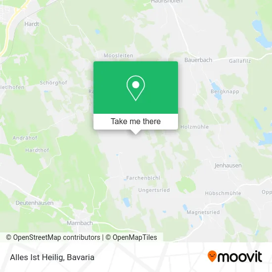 Карта Alles Ist Heilig