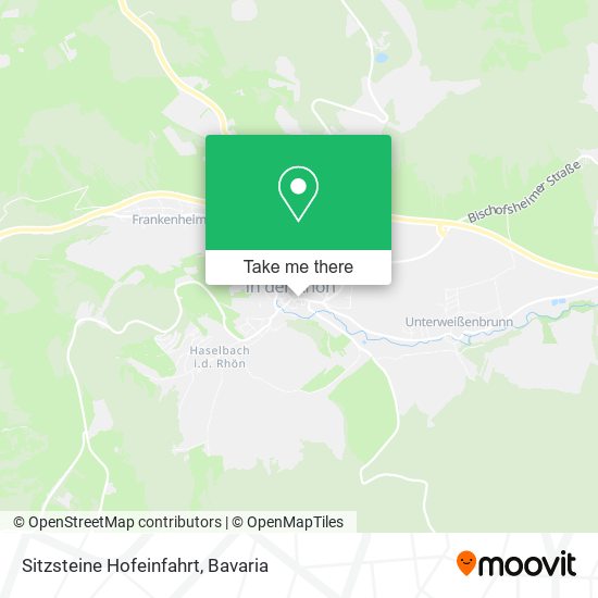 Карта Sitzsteine Hofeinfahrt