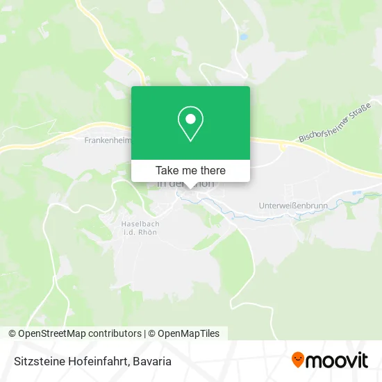 Карта Sitzsteine Hofeinfahrt