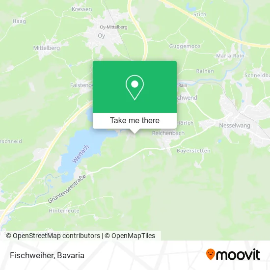Карта Fischweiher