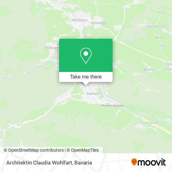 Architektin Claudia Wohlfart map