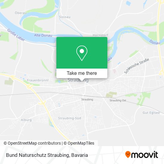 Bund Naturschutz Straubing map