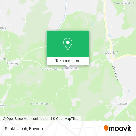 Карта Sankt Ulrich