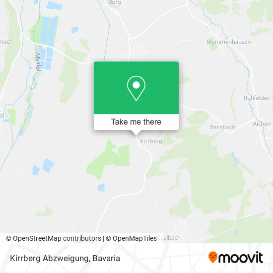 Карта Kirrberg Abzweigung