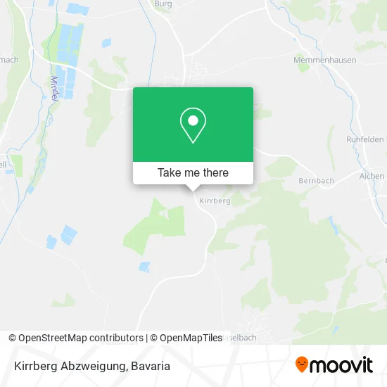 Карта Kirrberg Abzweigung