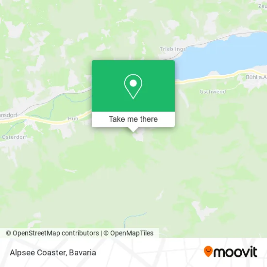 Карта Alpsee Coaster