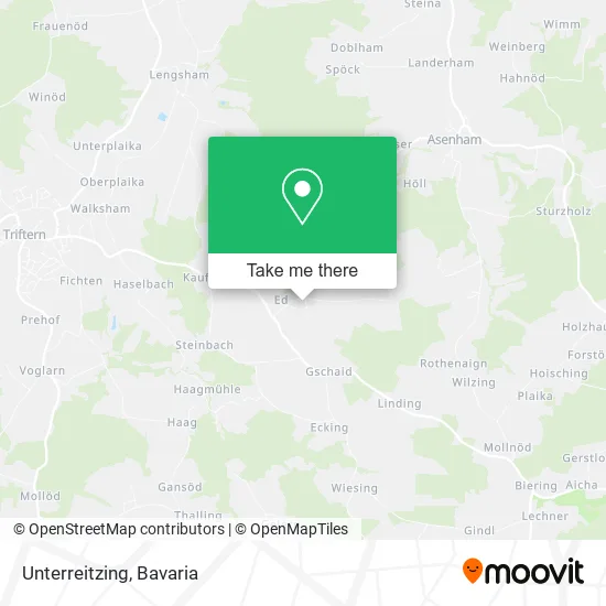 Карта Unterreitzing