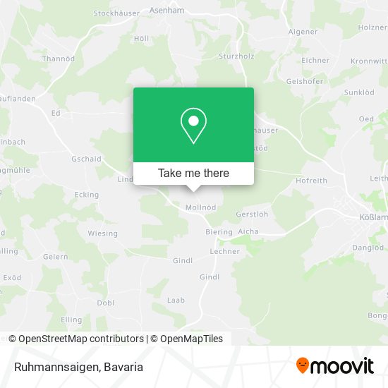 Карта Ruhmannsaigen