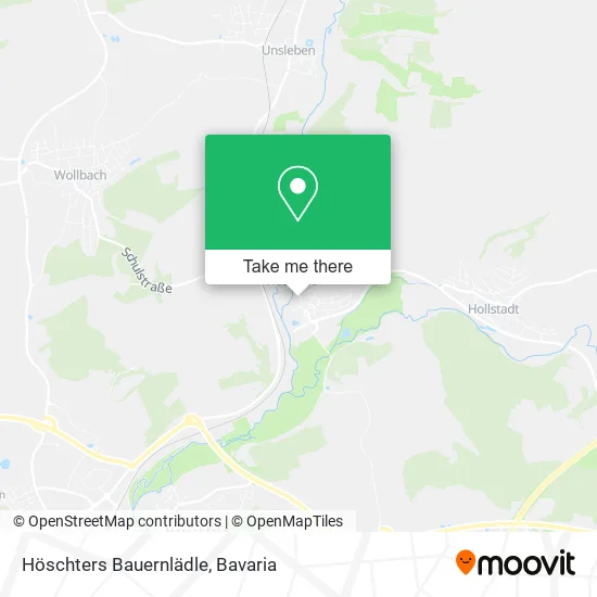 Карта Höschters Bauernlädle