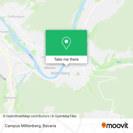 Карта Campus Miltenberg