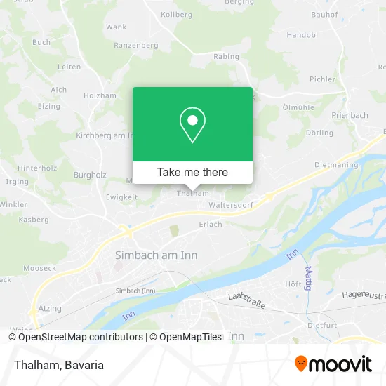 Карта Thalham