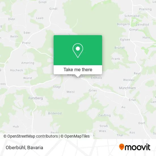 Карта Oberbühl