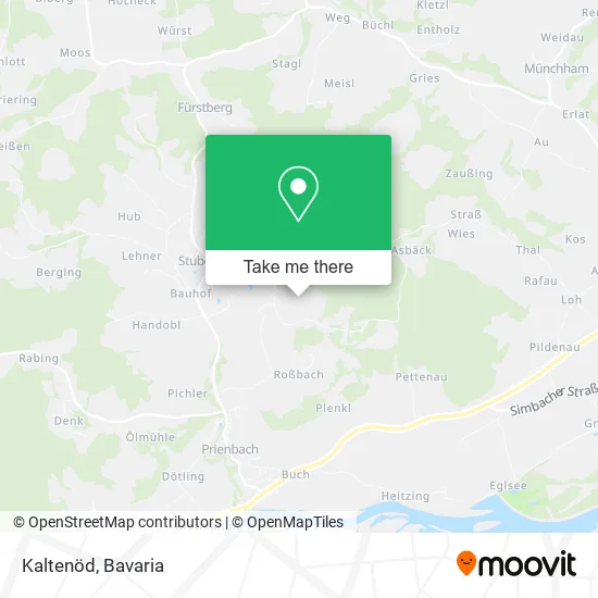 Карта Kaltenöd