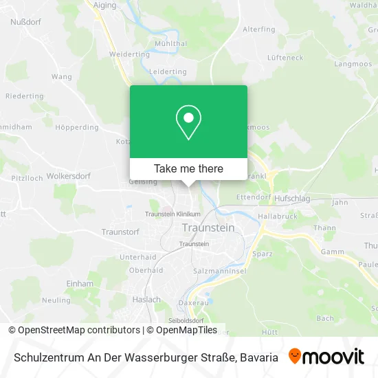 Карта Schulzentrum An Der Wasserburger Straße