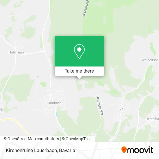 Карта Kirchenruine Lauerbach