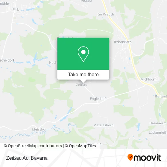 Карта Zeißau,Au
