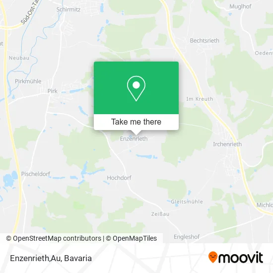Карта Enzenrieth,Au