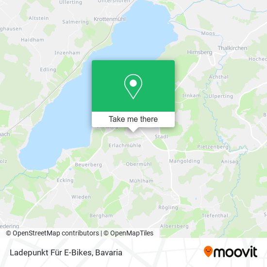 Карта Ladepunkt Für E-Bikes