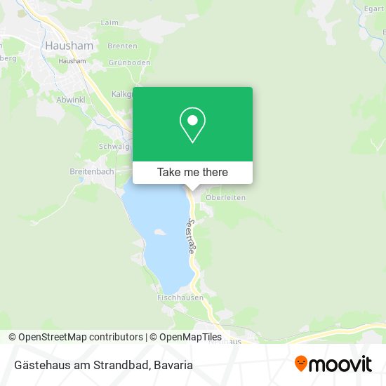 Gästehaus am Strandbad map