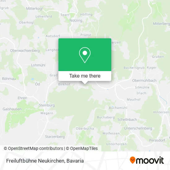 Карта Freiluftbühne Neukirchen