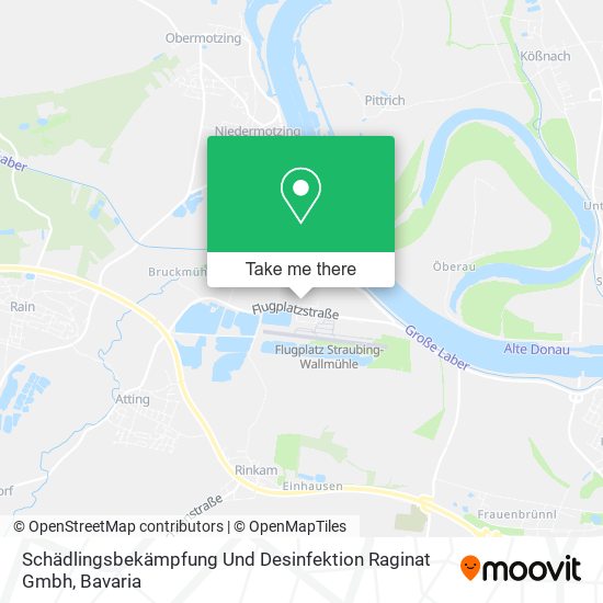 Schädlingsbekämpfung Und Desinfektion Raginat Gmbh map