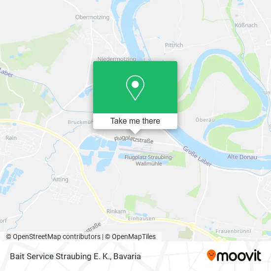 Карта Bait Service Straubing E. K.