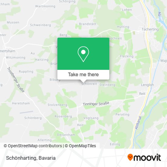 Schönharting map