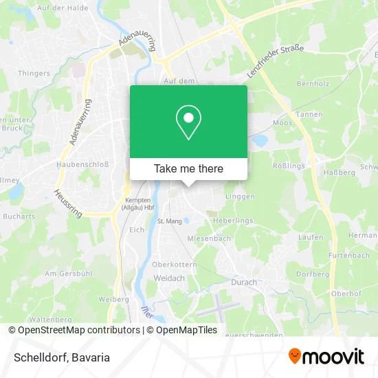 Карта Schelldorf