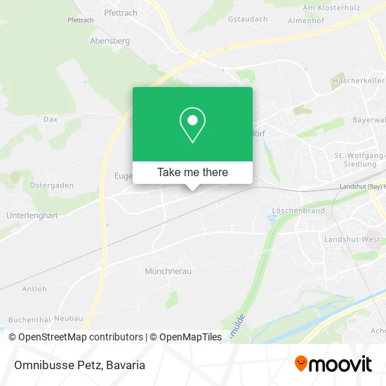 Карта Omnibusse Petz