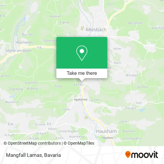 Карта Mangfall Lamas