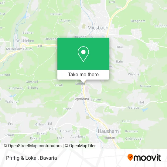 Карта Pfiffig & Lokal