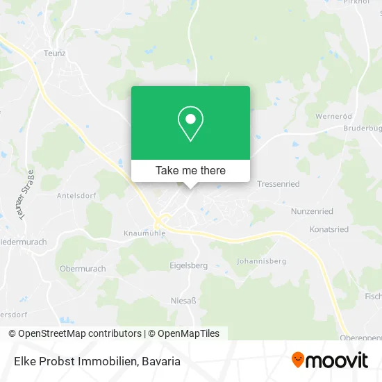 Карта Elke Probst Immobilien