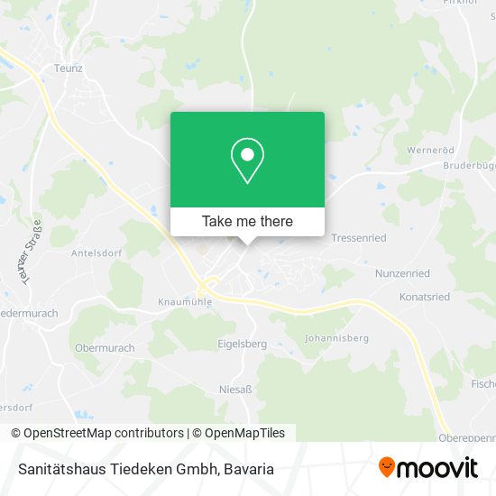 Sanitätshaus Tiedeken Gmbh map