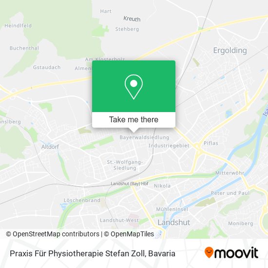 Praxis Für Physiotherapie Stefan Zoll map