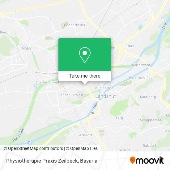 Карта Physiotherapie Praxis Zeilbeck
