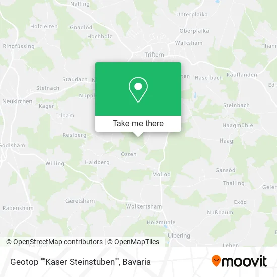 Карта Geotop ""Kaser Steinstuben""