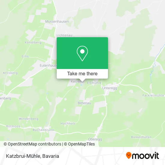 Карта Katzbrui-Mühle