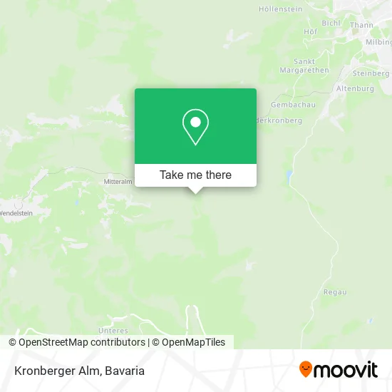 Карта Kronberger Alm