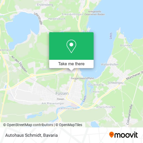 Autohaus Schmidt map