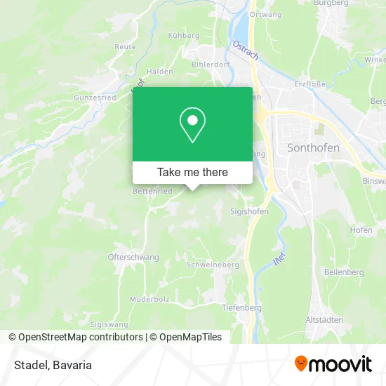 Карта Stadel