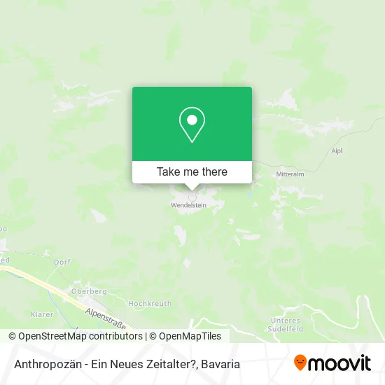 Карта Anthropozän - Ein Neues Zeitalter?