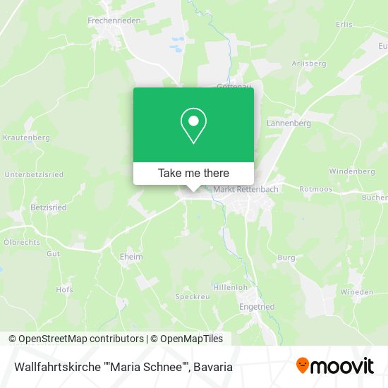 Wallfahrtskirche ""Maria Schnee"" map