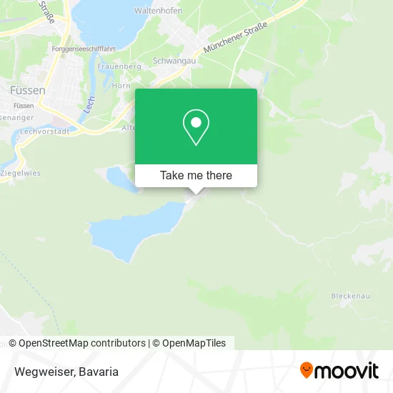 Карта Wegweiser
