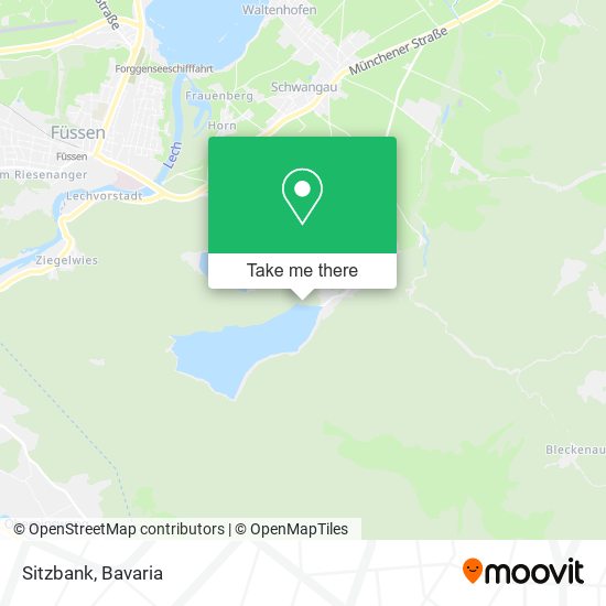 Sitzbank map