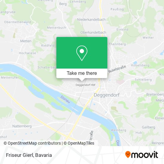 Friseur Gierl map