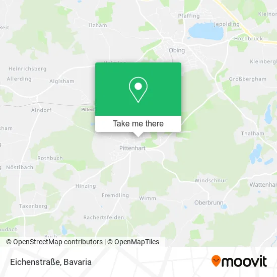 Карта Eichenstraße