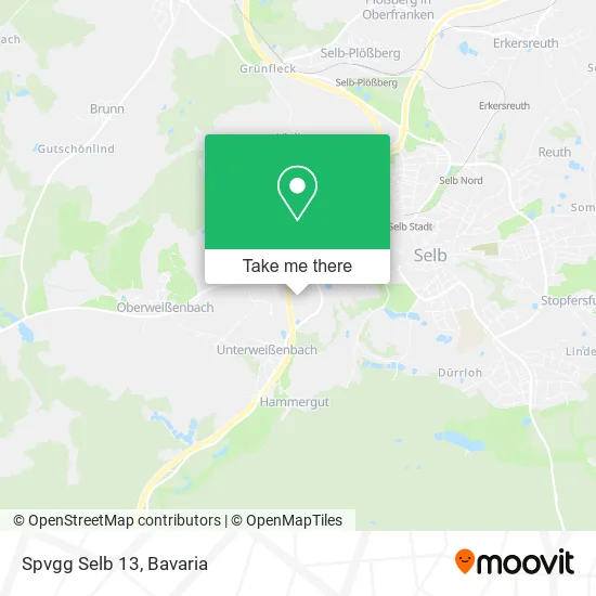 Карта Spvgg Selb 13