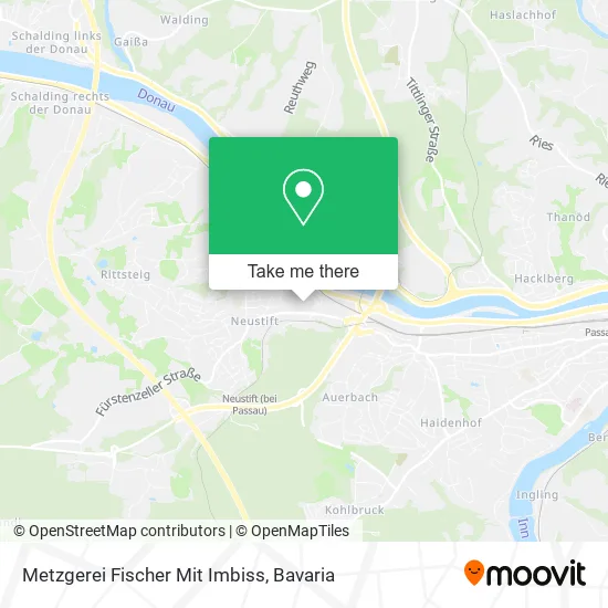 Карта Metzgerei Fischer Mit Imbiss